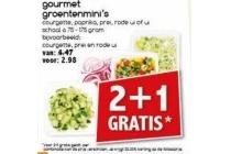 gourmet groentenmini s