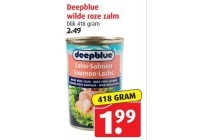 deepblue wilde roze zalm
