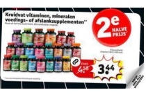 kruidvat vitaminen mineralen voedings of afslanksupplementen