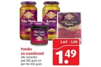 pattaks en naanbrood