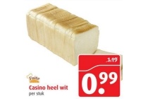 fuite casino heel wit