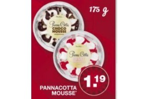 pannacotta mousse