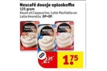 nescafe doosje oploskoffie