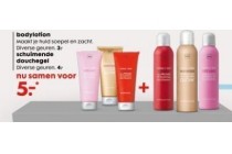 bodylotion en schuimende douchegel nu samen eur5