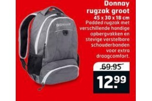 donnay rugzak groot