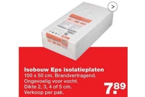 isobouw eps isolatieplaten