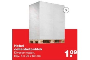 hebel cellenbetonblok