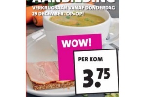 horeca aanbieding