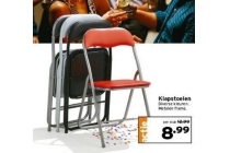 klapstoelen
