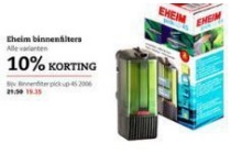 eheim binnenfilters