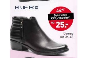 blue box damesschoen