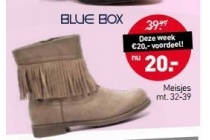 blue box meisjes laars