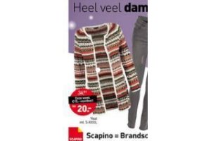 vest scapino dames