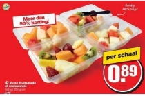 verse fruitsalade of meloenmix
