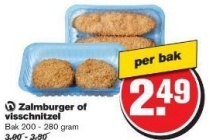 zalmburger of vischnitzel