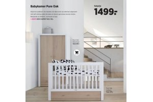 babykamer pure oak nu eur1499