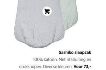 sashiko slaapzak nu eur73