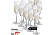 cheers flute 12 cl nu eur7 99