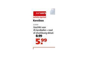 kerstbox voor 45 kerstballen nu eur5 99