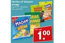 haribo of maoam snoep