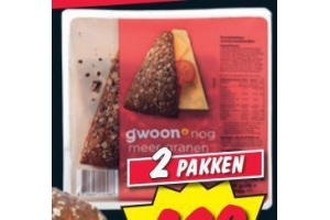 g woon meergranen triangels