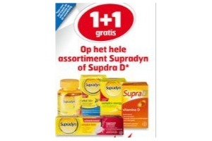 het hele assortiment supradyn of supdra d