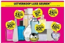 uitverkoop luxe geuren