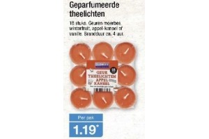 geparfumeerde theelichten