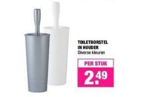 toiletborstel met houder