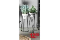 plant standaard met pot