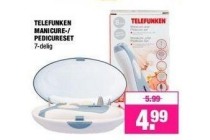 telefunken manicure pedicureset