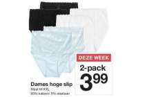 dames hoge slip