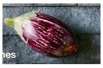 mini aubergines
