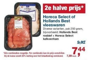 horeca select of hollands best vleeswaren