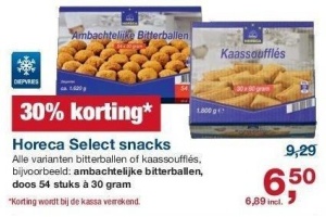 horeca select snacks