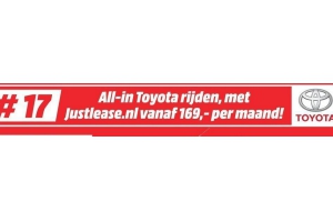 all in toyota rijden met justlease nl al vanaf eur169 per maand