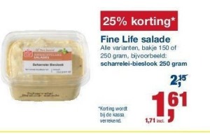 fine life salade alle varianten
