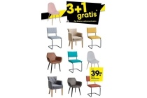 diverse eetkamerstoelen