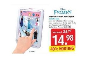 disney frozen touchpad