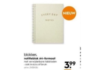 notitieboek a4