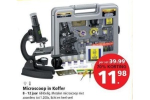 microscoop in koffer