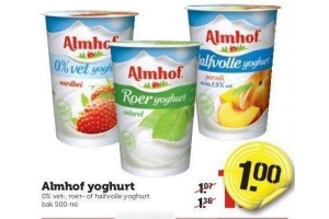 Almhof Yoghurt Tot 15 Januari 2017 Beste Nl Er komen kleintjes bij, nieuwe duo's ontstaan en sommige familieleden gaan helemaal op de lichte 0% vet tour. beste nl