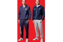 dakar joggingbroek hooded sweater of fleecevest