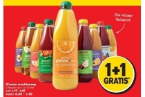 g woon vruchtensap