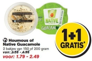 houmous of native guacamole