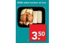 deen witlof met ham en kaas