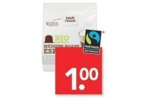 fair trade original medium roast koffiecups