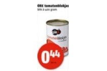 okeur tomatenblokjes
