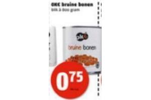 okeur bruine bonen