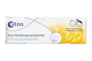 etos kinderparacetamol kauwtabletten
